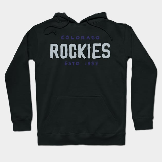 Colorado Rockieeees 05 Hoodie by Very Simple Graph